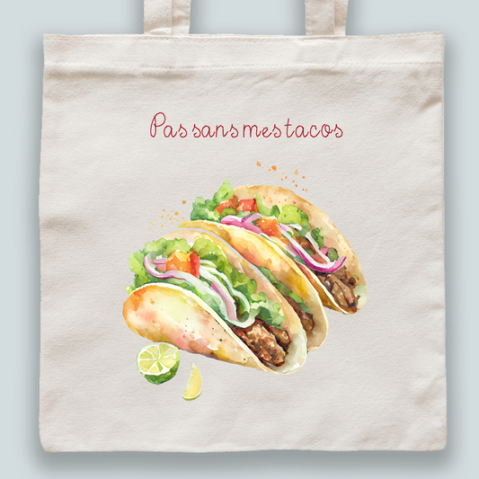 Pas sans Tacos Totebag